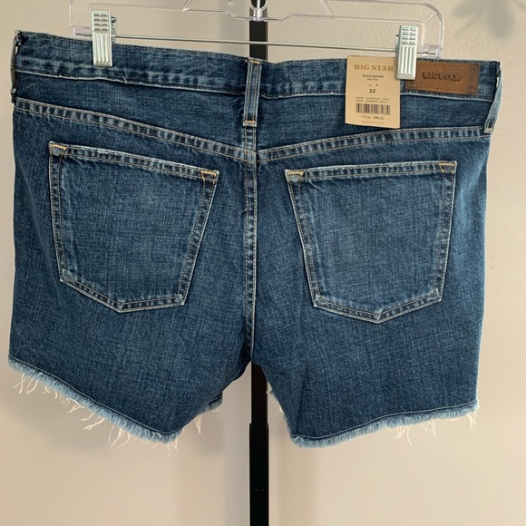 NWT Big Star Women's Blue Denim Shorts - Picture 2 of 14